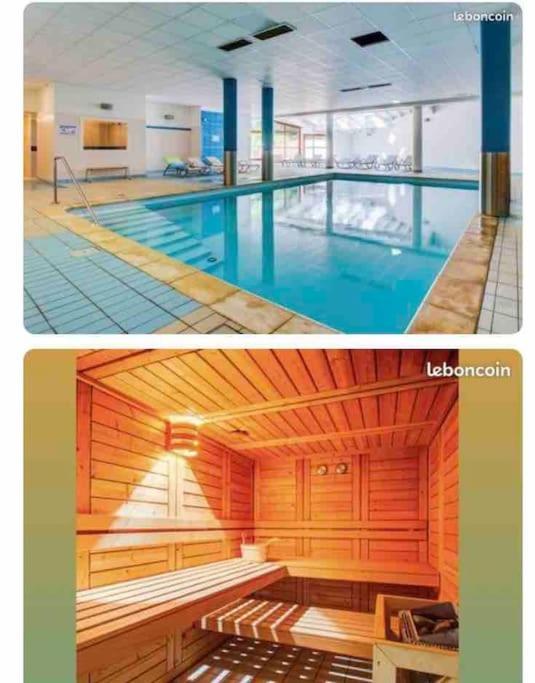 Au Bout Du Bois Piscine Sauna Hammam Accessible En Saison Et Le Logement Accessible Toute L Annee Les Déserts エクステリア 写真